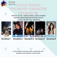 Doraemon Character Polaroid Photo Glossy Photo Paper Size 2R 6CMx9CM