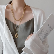 Liberteen - GIJON Titanium Jewelry Anti-Rust Gold Plated Women's Necklace