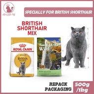 [MIX CAT FOOD] Repack Mix British Shorthair Royal Canin + Taste Of The Wild TOTW Rock Mountain