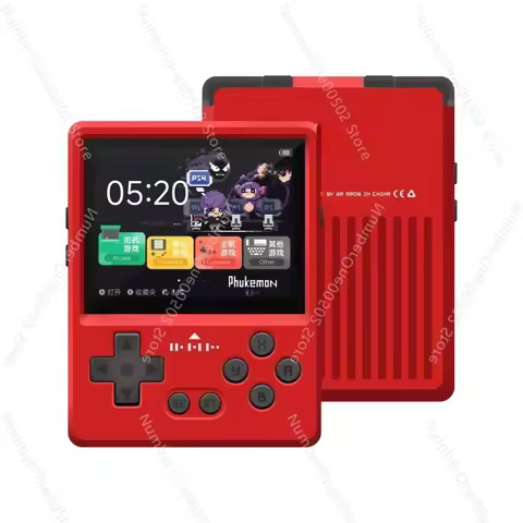 Pixel2 Portable Retro Game Console GBA Metal CNC Keychain Mini Open Source Handheld