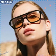 NEXTSS 70s Square Sunglasses, Popular UV Protection Double Bridge Sun Glasses, Fashion Comfortable W