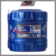 MANNOL TS-7 UHPD Blue Fully Synthetic Ester 10W40 Diesel Engine Oil 7Litre Engine Oil TS7 Mannol 710