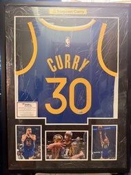 Stephen Curry 親簽球衣連框 🔥fanatics 認證🔥