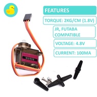 MG90S 180 Degree Metal Gear Servo Motor