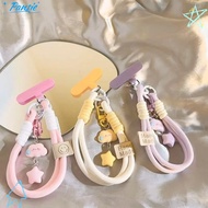 PANSIE Mobile Phone Strap, Handmade Colourful Wrist Strap, Durable  Star Phone  Lanyard Universal Ph