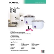 KHIND 3.6L RC360 RC-360 BIG RICE COOKER PERIUK NASI
