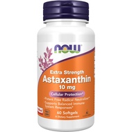 NOW Extra Strength Astaxanthin 10mg - Chống Lão Hoá Đẹp Da Tăng Cường Thị Lực Miễn Dịch - SẢN PHẨM C