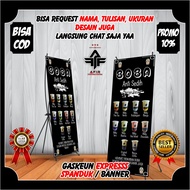 Spanduk / Banner Boba Drink Kekinian Viral Anti Galau spanduk banner minuman es boba viral anti gala