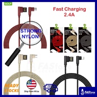Golf 90 Degree Pudding Fast Charge Micro Usb Type C Usb Cable