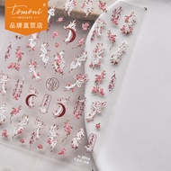 Tomoni Embossed Manicure Stickers Hot-selling Retro Nail Stickers Factory Wholesale Japanese Nine-Ta