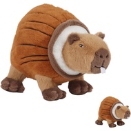 Italian Brainrot Plush - Burbaloni Lulilolli Capybara Plush Pillow, Soft Stuffed Animal Toy for Vide
