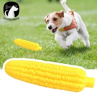 LOVELYSMILE Dog Toy Soft Corn Shape Dog Squeaky Toy Teeth Grinding Pet Chew Toy Interactive Playing Toy Pet Supplies