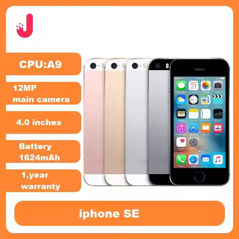 Original Unlocked Apple iPhone SE 2GB RAM 16G/32G/64GB ROM Mobile Phone A9 iOS 9 Dual Core 4G LTE 4.