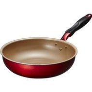 ドウシシャ EAFP28DRD evercook　エバ―クックαフライパン28cm深型 evercook　エバ―クック ワインレッド