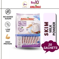 Anglomac Low Fat Skim Milk Sachet 20g (20 Sachets)