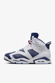 Air Jordan 6 White and Midnight Navy