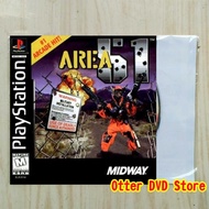 Cassette CD Game Ps1 Ps 1 Area 51