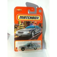 Matchbox. 2022 MBX Metro - 94 Chevy Caprice Classic Police MATTEL