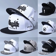 topi lelaki 2PAC full cap man and cap women Baseball cap Youth Hip Hop Tide Card Cap plain cap Embro