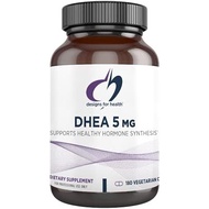 Designs for Health DHEA 5mg - DHEA Supplement 180 Capsules for Men + Women - Supplement to Help Supp