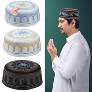 REPKG Muslim Hat Fashion Embroidery Saudi Arabian Musliman Turban