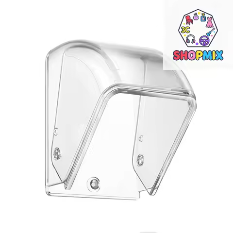 Wireless Rainproof Doorbell Box Outdoor Transparent Doorbell Box Doorbell Rain Cover DIY Accessories