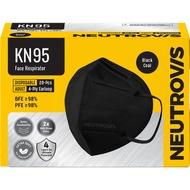 KN95 Face Respirator *4ply (20’s/pack) | Black Coal