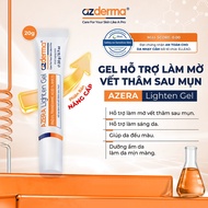 [ Azderma ] Gel to help fade post-acne dark spots Azera Lighten Gel Azderma 20g (Free lotion 15ml)