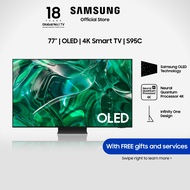 Samsung 77" S95C OLED Smart TV (2023), 3 Ticks