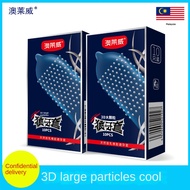 Condoms 10Pcs Durex Love Mutual Climax Safe Delay Ribbed Dotted Condom / Ultra Thin Condom Sex Toys 