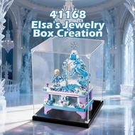 Dustproof Acrylic Display Box 透明展示收纳盒 Kotak Penyimpanan Serbaguna For Figure For Lego 41168 Elsa's J