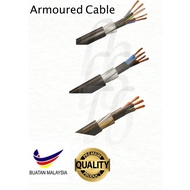 1.5mm / 2.5MM / 4MM  2 Core/ 4 Core/ 5 Core  Armoured Cable / Underground Cable / auto gate cable 100% Pure Copper