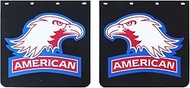 2024 New Upgrade Mud Flap for Pickup Semi Truck/Trailer with Eagle Design, Universal Heavy Duty Rubb