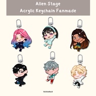 GANTUNGAN [READY] Alien Stage Acrylic Keychain Alien Stage Acrylic Keychain/ Alien Stage Keychain Ac