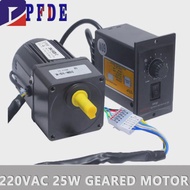 220V 25W 4RK25GN-C 415-4.2RPM AC Reversible Gear Variable Speed Motor 1:3-1:300 AC Gear Reducer Moto
