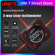 UNI-T LM320 Inclinometer Digital Angel Meter 4*90 with Relative Absolute Angle Measurement % MM/M IN
