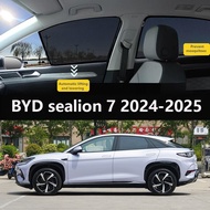 Car Window Sunshade for BYD sealion 7 2024-2025 Car Window Cover Curtains Accessories