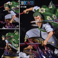 Roronoa Zoro Wano Country Figure Model One Piece Full Action Roronoa Zoro