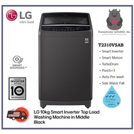 LG T2310VSAB (Middle Black) Top Load Washing Machine (10kg) 3 Ticks