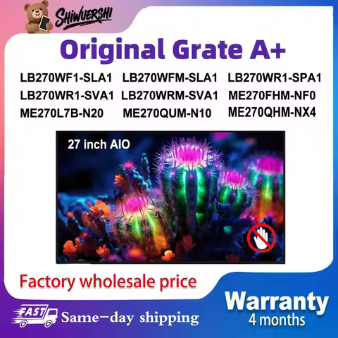 Original New A+ 27'' Lcd Screen LB270WF1 SLA1 LB270WFM SLA1 LB270WR1 SPA1 LB270WRM SVA1 ME270FHM NF0