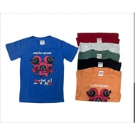 Baju Tshirt Squid Game Budak