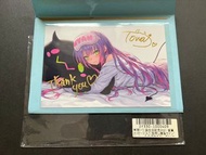 Hololive 常闇トワ 2021生日紀念 親簽套組 直筆