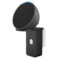 Sokusin Wall Mount for Alexa Echo Pop Echo Dot 5th 4th Gen Space-Saving Accessories Built-in Cable M