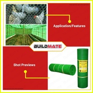♞Green Plastic Polyethylene Screen Net Chicken Fence Wire 3 ft 1/8" BUILDMATE