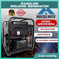 Agrishop MOSTAZ MOTO MSWG180A 8HP Gasoline Welding Generator (Inverter) 4-Stroke 160A 7KVA