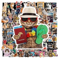 100 Macbook Decorative Stickers | Phone | TV TV TV TV | Laptop | Fridge - Cute Cat Shape