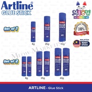 Artline Glue Stick - 8g / 25g / 40g - Set of 1 / Set of 2