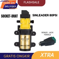 Dinamo Pompa Sinleader 12v High Pressure / Pompa DC 12volt / Sinleader Model Socket - Drat