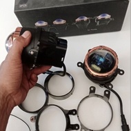 Car fog lamp contains 2 biled ibright ze fog