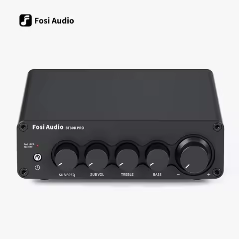 New Fosi Audio Bluetooth Sound Power Amplifier 2.1 Channel Amp Audio Reciver for Speaker Subwoofer 1